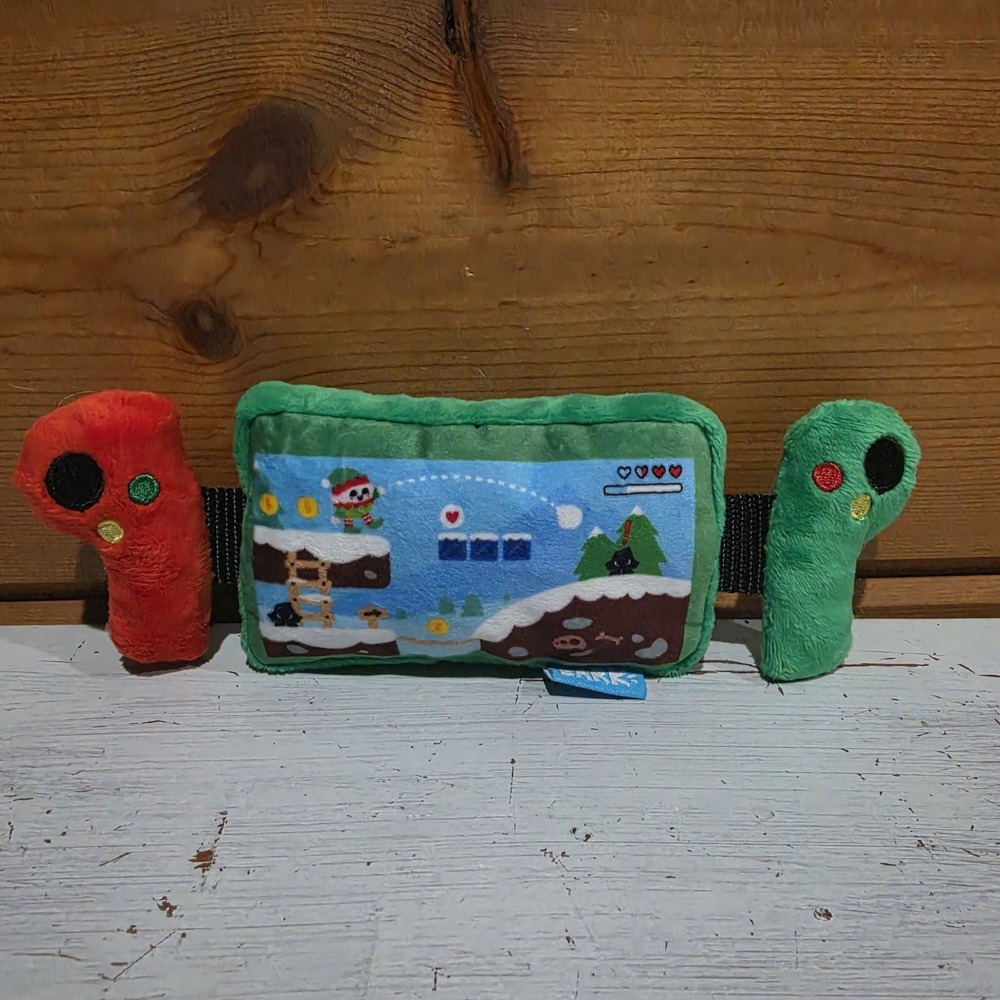 New Bark Box " Super Merry-O-Buddies " Dog Toy Switch Game System Small 6" NWOT